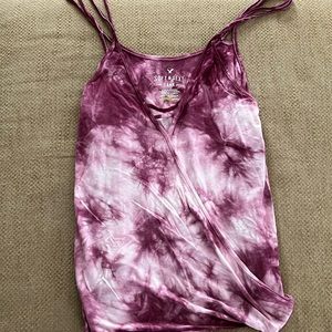 American Eagle, soft and sexy, pink tank, XS